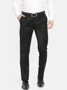 Buy Black Trousers For Men Online  Upto 80 Off  भर छट  Shopcluescom
