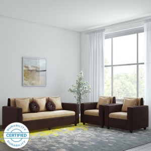 Bharat Lifestyle Fabric 3 + 1 + 1 Sofa Set