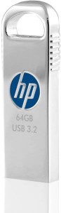 HP x306w USB 3.2 64 Pen Drive(Silver)