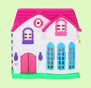 Fold outlet up dollhouse