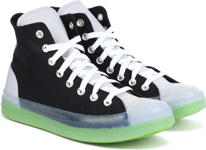 Men's converse chuck taylor all star neon hotsell jelly buckle up high top casual shoes