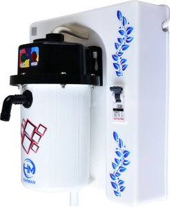 HM 1 L Instant Water Geyser (1 L Instant Water Geyser (1L MCB INSTANT WATER  PORTABLE HEATER GEYSER SHOCK PROOF BODY WITH ISI MCB u0026 INSTALLATION KIT  BLACK-WHITE, Black, White) Price in