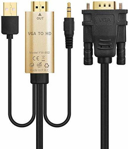 Cable de on sale vga a hdmi