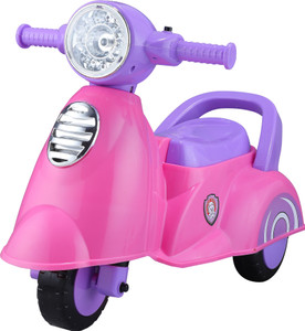 Toyzoy Manual Push Scooter Ride On with Music Light for Kids I