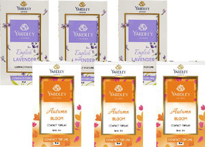 Buy Yardley London 3 ENGLISH LAVENDER 3 AUTUMN BLOOM POCKET