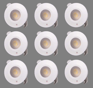 Prop It Up Spot 2 Watt LED COB Lights SMALLEST LED RESSESED LIGHT