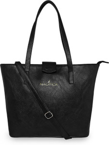 Buy NAUTICA Women Black Tote Black Online Best Price in India Flipkart