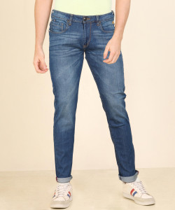 FLYING MACHINE Slim Men Blue Jeans Buy WASHED DENIM FLYING