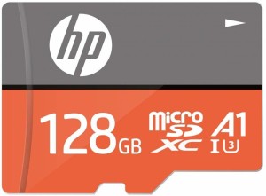 HP U3A1 128 GB MicroSD Card Class 10 100 MB/s  Memory Card