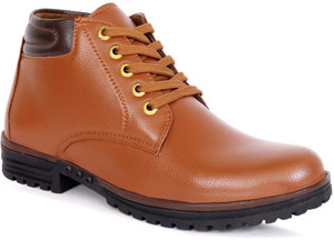 Feetproof Feetproof Synthetic Leather Classy Boots Outdoor and