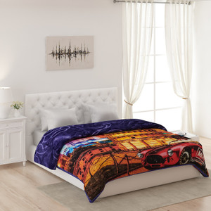MONTE CARLO Printed Double Mink Blanket for Heavy Winter Buy