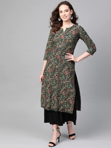 Flipkart kurtis with palazzo top