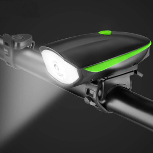 THE MORNING PLAY Rechargeable Cycle Super Bright Light Horn Bell