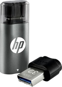 HP HPFDX5600C 32 OTG Drive(Grey, Black, Type A to Type C)