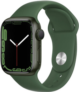 Apple Watch Series7 (GPS, 41mm) - Green Aluminium Case with Clover  