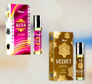 MEENA RIYA VELVET COMBO PACK OF 2 Floral Attar Price in India