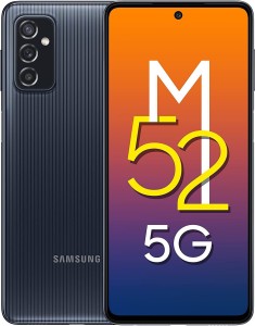 SAMSUNG Galaxy M52 5G (Blazing Black, 128 GB)(6 GB RAM)