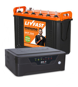 Livfast Maxximo MXTT 2342 Microtek HB 1075 Tubular Inverter