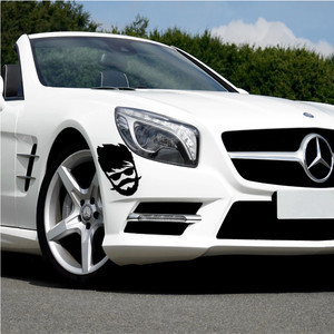 Amg sticker top for car