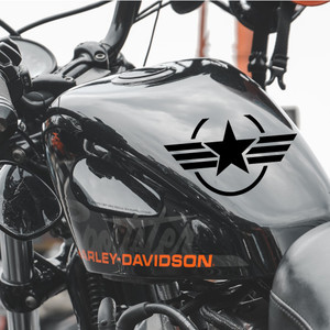 Harley davidson decals online for bike