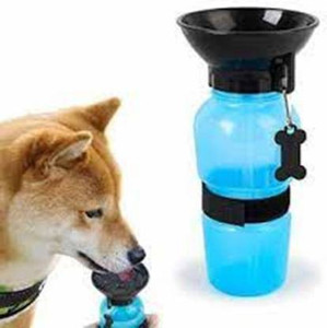 Aqua dog travel cheap water bowl bottle