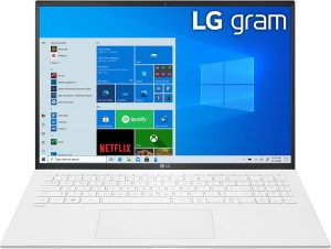 LG Core i5 11th Gen - (8 GB/512 GB SSD/Windows 11 Home) Gram 16Z90P-G.AJ64A2 Thin and Light Laptop(16 inch, Snow White, 1.19 kg)