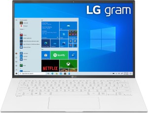 LG Core i5 11th Gen - (8 GB/256 GB SSD/Windows 11 Home) Gram 14Z90P-G.AJ61A2 Thin and Light Laptop(14 inch, Snow White, 0.99 kg)