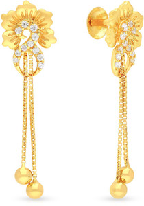 Malabar gold deals earring with price
