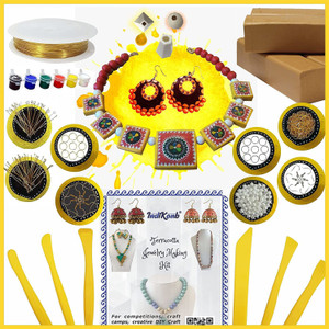 Terracotta jewellery making kit online