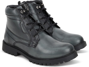 Woodland black shoes online