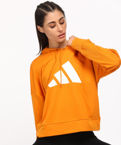 Orange adidas hoodie womens outlet