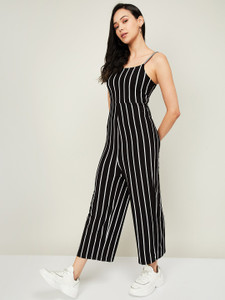 Ginger by Lifestyle Striped Women Jumpsuit Buy Ginger by