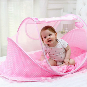 Infant bed with mosquito net hotsell