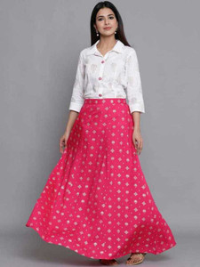 Top And Skirt Set - Buy Top And Skirt 
