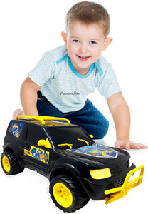 Miniature Mart Big Size Car for Babies Just Push Go Basic Toy Car Friction Powered Toys Gift for Small Kids Suitable Age 2 3 4