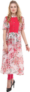 La Firangi Printed Women's Flared Kurta