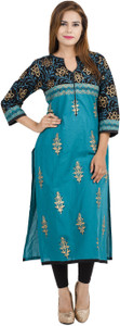 Zoeyams Printed Women's Straight Kurta