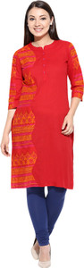 Avaana Solid Women's Straight Kurta