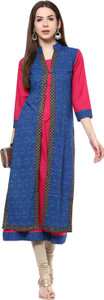 M&D Casual Printed Women's Kurti