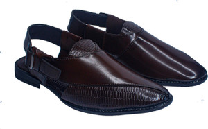 Pathani Men Brown Sandals Buy Pathani Men Brown Sandals Online