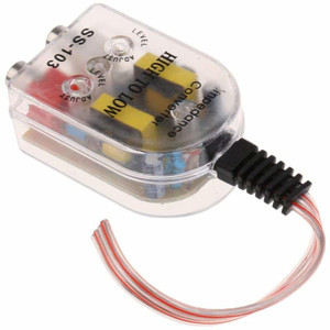 Rca adapter online car audio