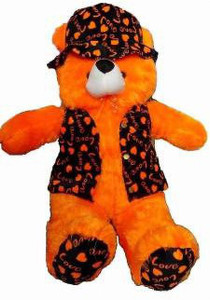 Orange cheap teddy coat