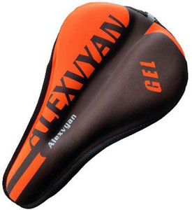 AlexVyan Red Black Soft Bicycle Gel Saddle Cover 11 7.5 Inch Cushion Pad City Cycle Bicycle Seat Cover Saddle Cover Free Size Buy AlexVyan Red