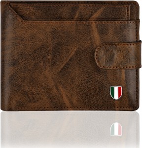 GIOVANNY Men Casual, Formal Brown Artificial Leather Wallet