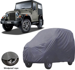 ABS AUTO TREND Car Cover For Mahindra Thar Without Mirror