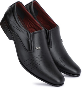 PETER U.S.A Formal shoes for men black Color Slip On For Men Buy