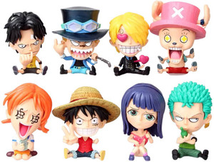 One piece cheap chibi figures