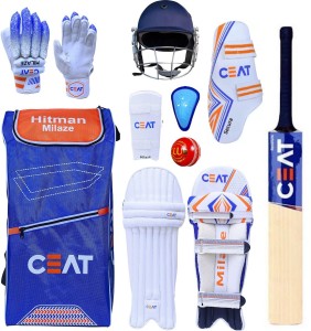 HF HITMAN Rohit Sharma Junior Cricket Set Of 5 No ( Ideal For 10-12 Years )  Complete Cricket Kit - Buy HF HITMAN Rohit Sharma Junior Cricket Set Of 5  No (