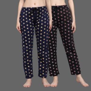 Fit N Fame Printed Women Multicolor Track Pants - Buy Fit N Fame Printed  Women Multicolor Track Pants Online at Best Prices in India