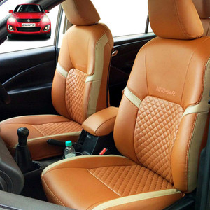 AutoSafe Leather Car Seat Cover For Maruti Swift Price in India
